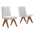 Modway EEI-6509 Lyra Fabric Dining Room Side Chair Set of 2