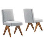 Modway EEI-6509 Lyra Fabric Dining Room Side Chair Set of 2