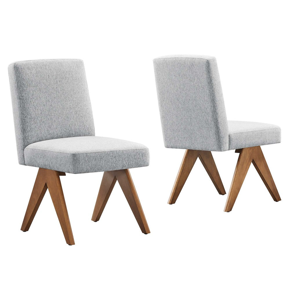 Modway EEI-6509 Lyra Fabric Dining Room Side Chair Set of 2