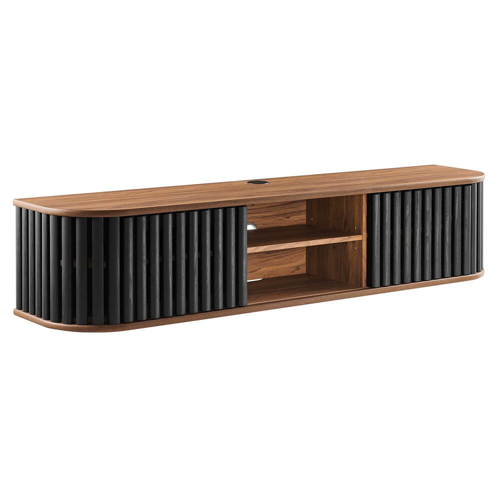 Modway EEI-6528 Fortitude 63" Wall-Mounted TV Stand