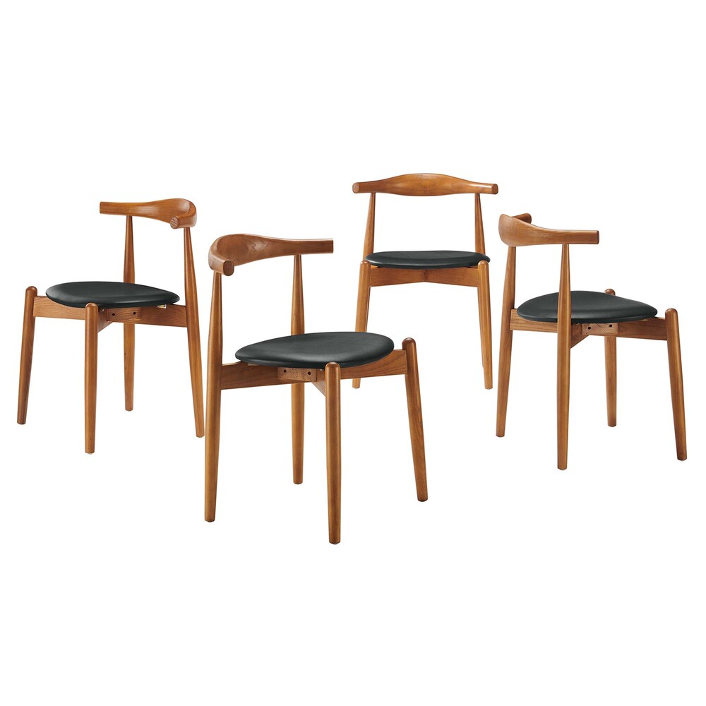Modway EEI-1378 Stalwart Dining Side Chairs Set of 4