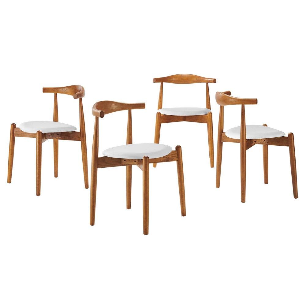 Modway EEI-1378 Stalwart Dining Side Chairs Set of 4