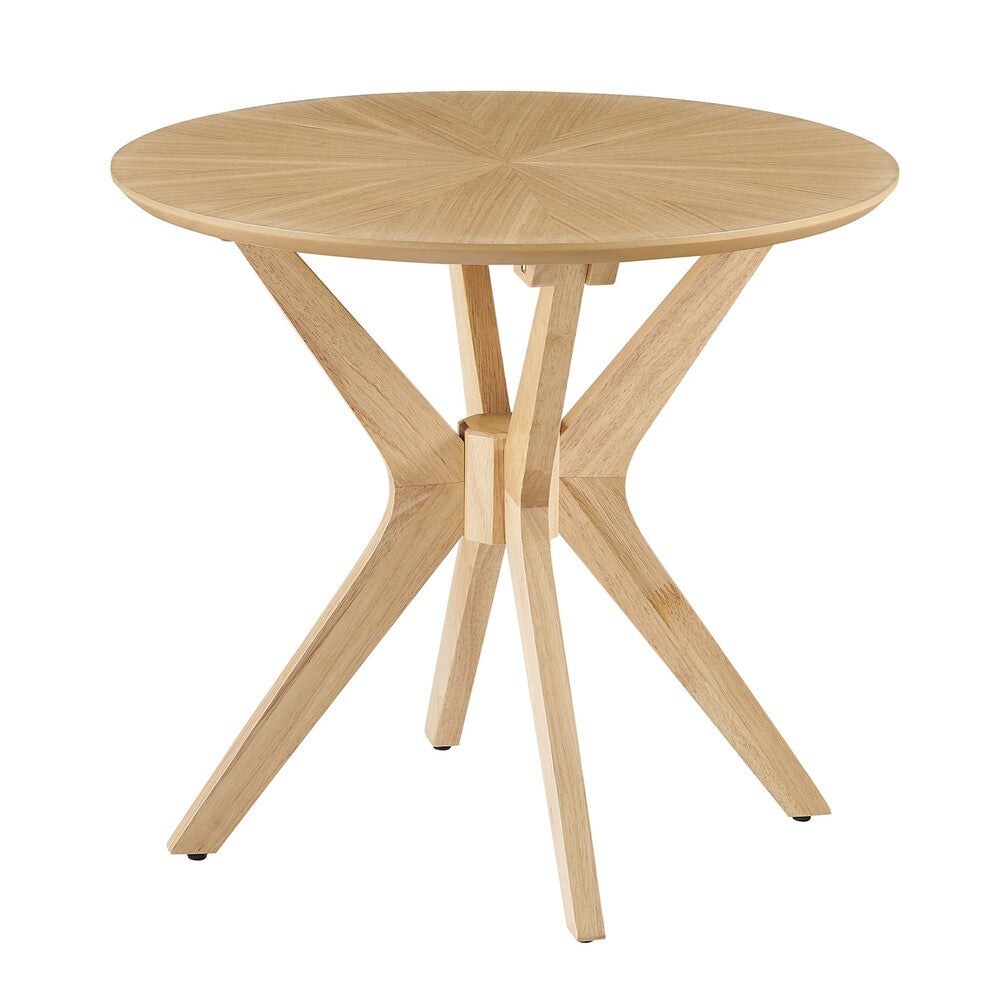 Modway EEI-6558 Crossroads 24" Round Wood Side Table