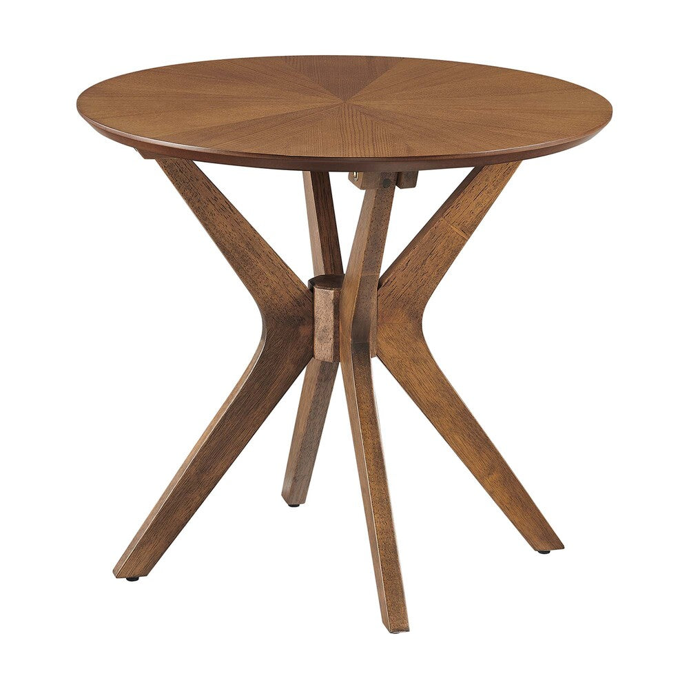 Modway EEI-6558 Crossroads 24" Round Wood Side Table
