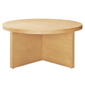 Modway EEI-6580 Silas Round Wood Coffee Table