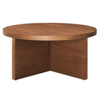 Modway EEI-6580 Silas Round Wood Coffee Table