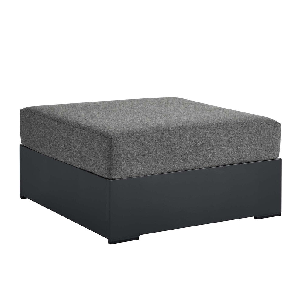 Modway EEI-6627 Tahoe Outdoor Patio Powder-Coated Aluminum Ottoman
