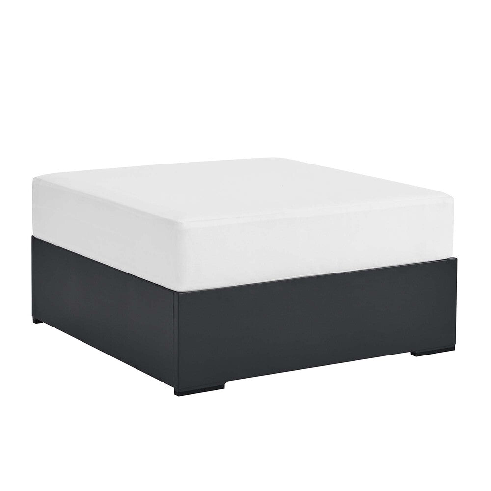 Modway EEI-6627 Tahoe Outdoor Patio Powder-Coated Aluminum Ottoman