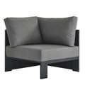 Modway EEI-6631 Tahoe Outdoor Patio Powder-Coated Aluminum Modular Corner Chair