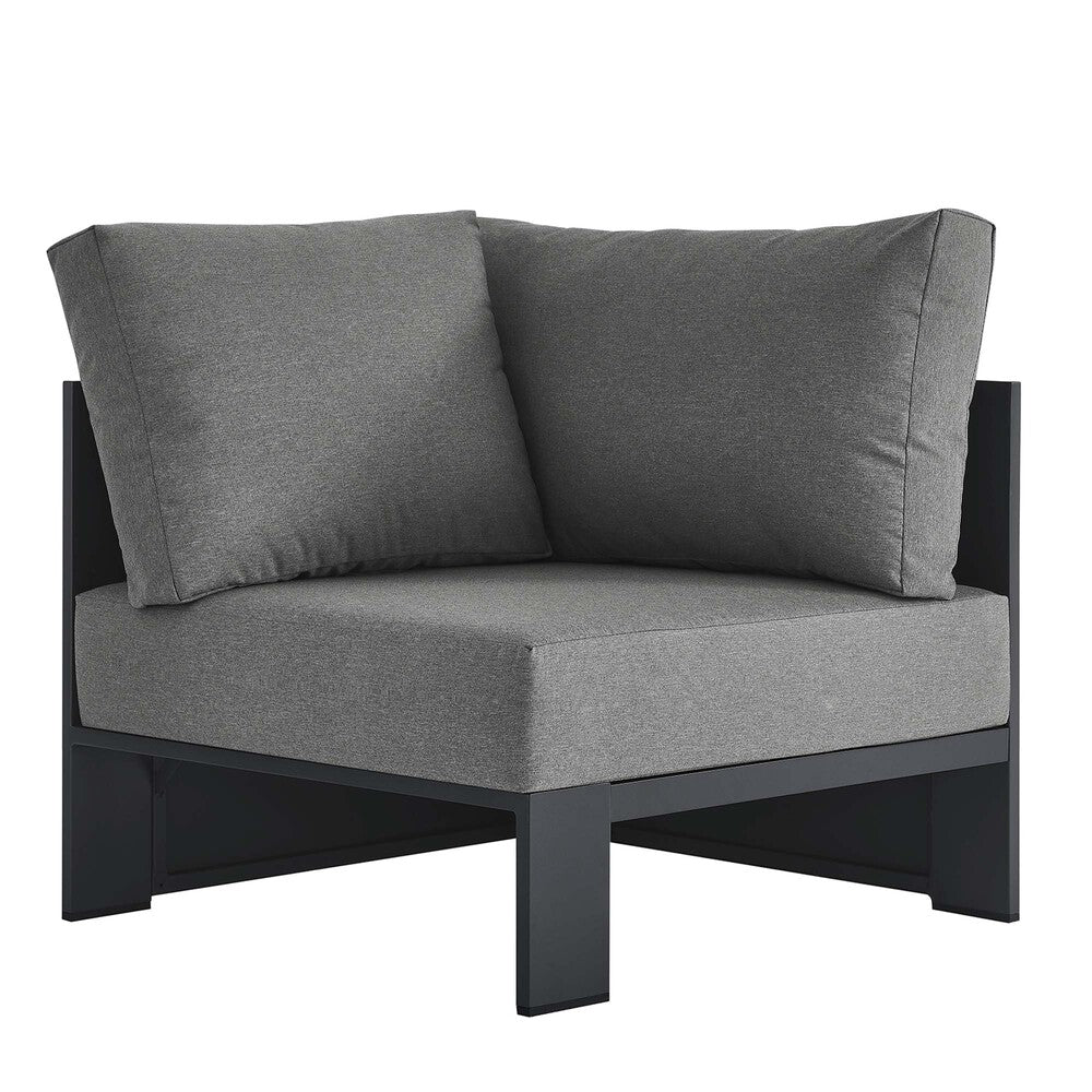 Modway EEI-6631 Tahoe Outdoor Patio Powder-Coated Aluminum Modular Corner Chair