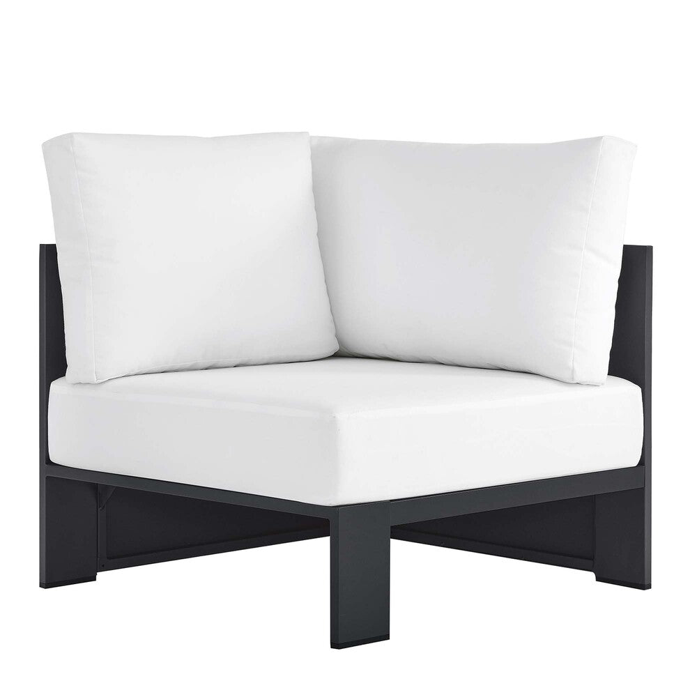 Modway EEI-6631 Tahoe Outdoor Patio Powder-Coated Aluminum Modular Corner Chair