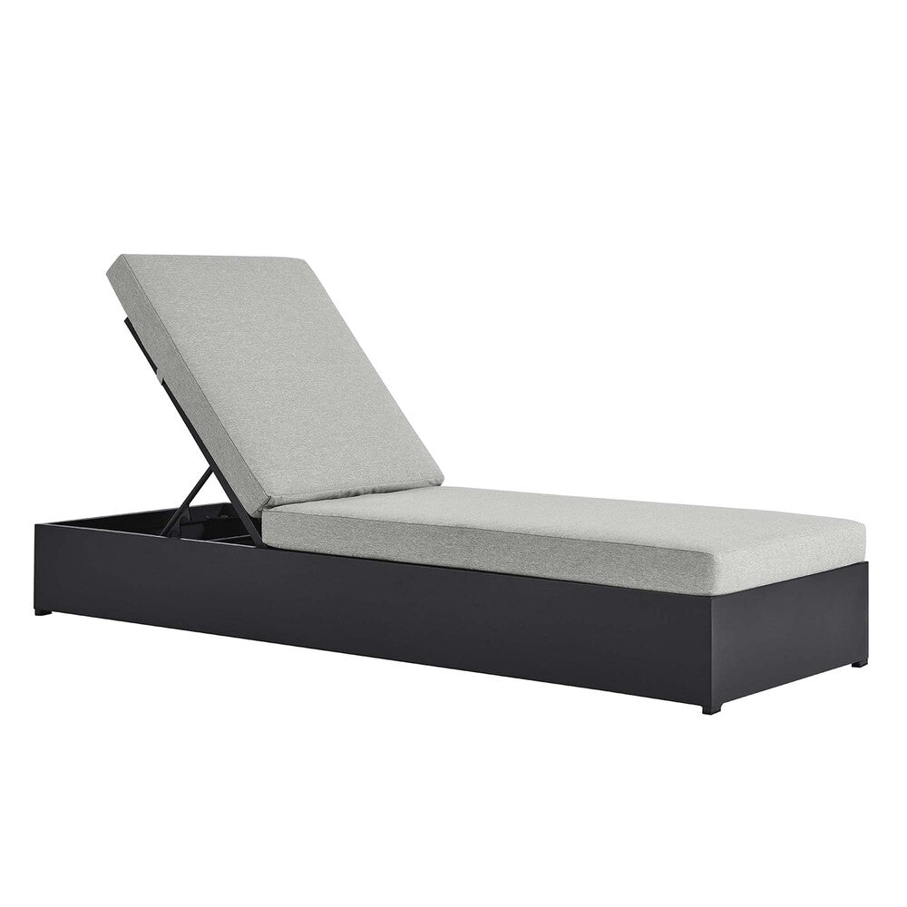 Modway EEI-6634 Tahoe Outdoor Patio Powder-Coated Aluminum Chaise Lounge Chair