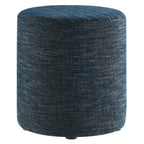 Modway EEI-6651 Callum 16" Round Woven Heathered Fabric Upholstered Ottoman