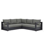 Modway EEI-6668 Tahoe 3-Piece Outdoor Patio Powder-Coated Aluminum Sectional Sofa Set