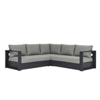 Modway EEI-6668 Tahoe 3-Piece Outdoor Patio Powder-Coated Aluminum Sectional Sofa Set