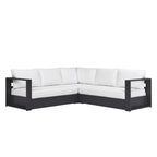Modway EEI-6668 Tahoe 3-Piece Outdoor Patio Powder-Coated Aluminum Sectional Sofa Set