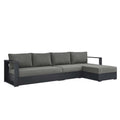 Modway EEI-6671 Tahoe 3-Piece Outdoor Patio Powder-Coated Aluminum Right-Facing Chaise Sectional Sofa Set
