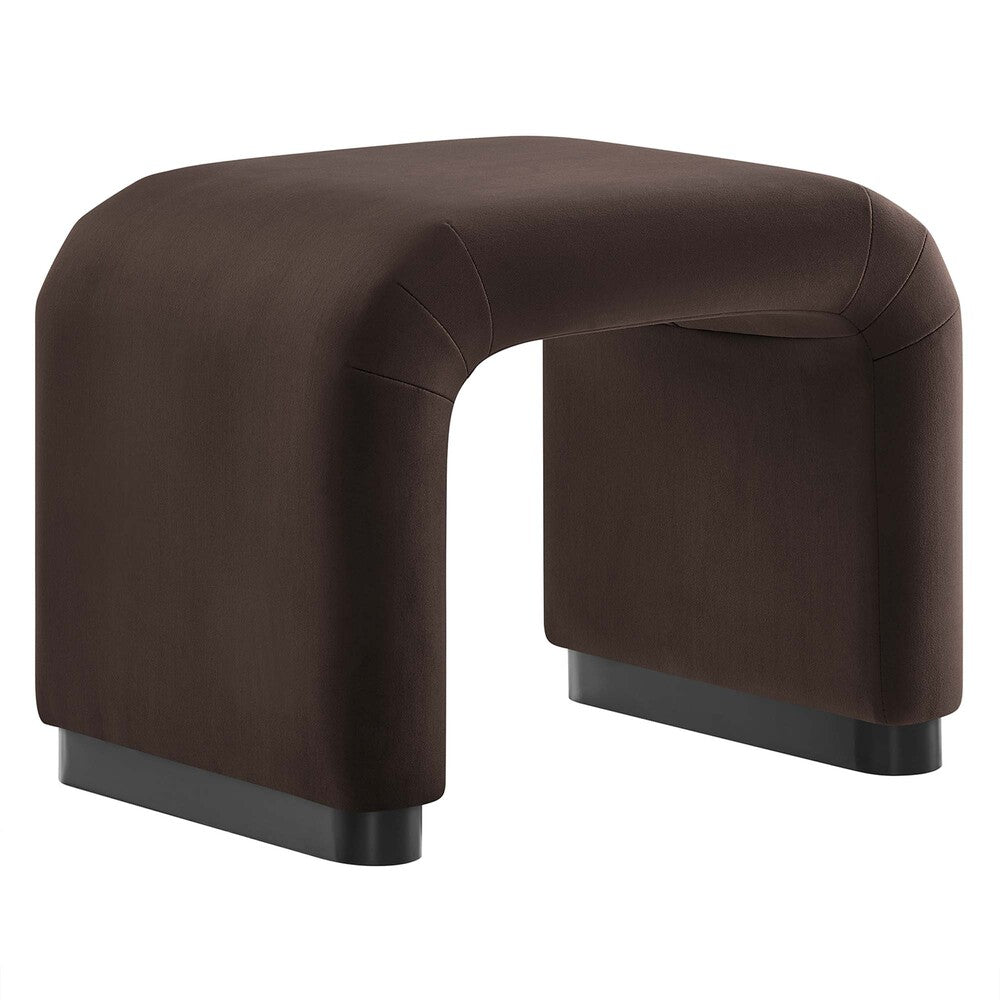 Modway EEI-6733 Koda Performance Velvet Waterfall Stool