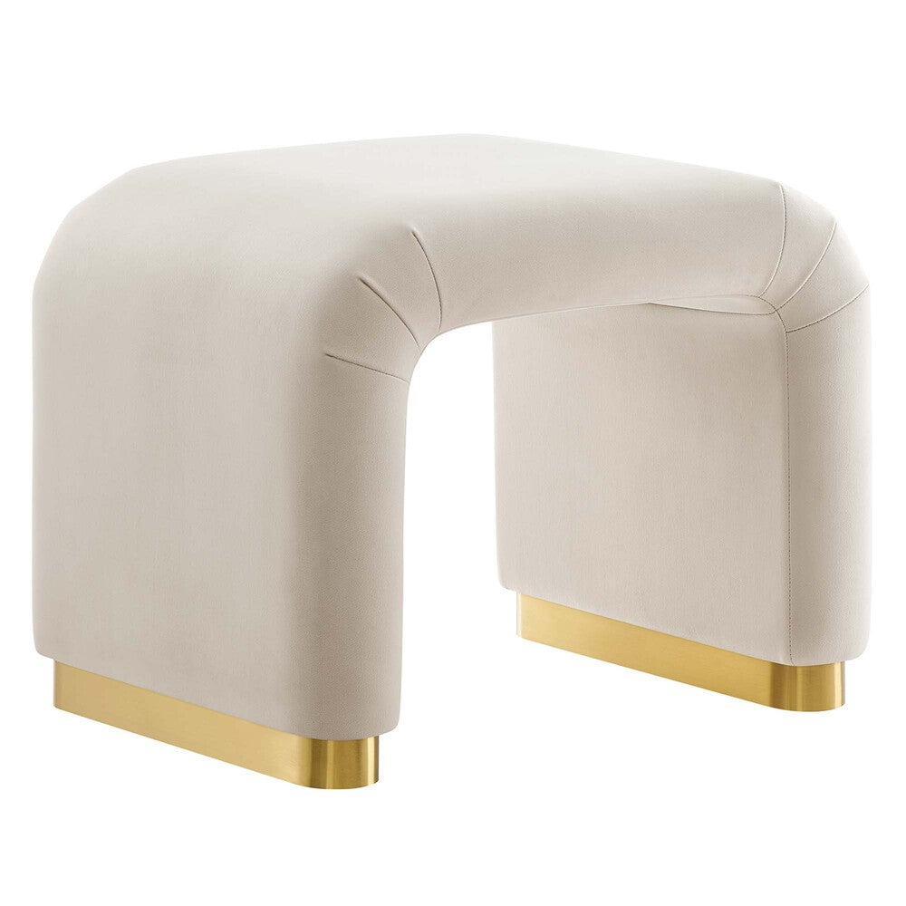 Modway EEI-6733 Koda Performance Velvet Waterfall Stool