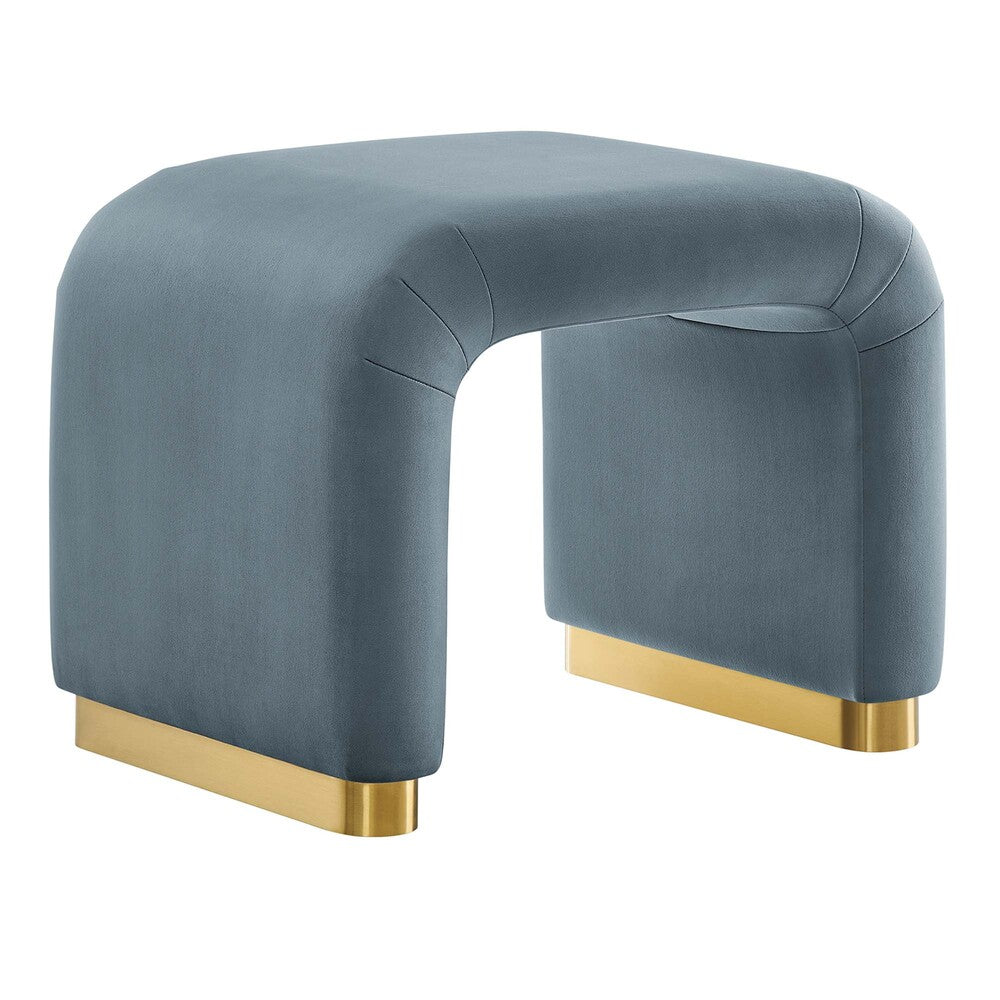 Modway EEI-6733 Koda Performance Velvet Waterfall Stool