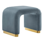 Modway EEI-6733 Koda Performance Velvet Waterfall Stool