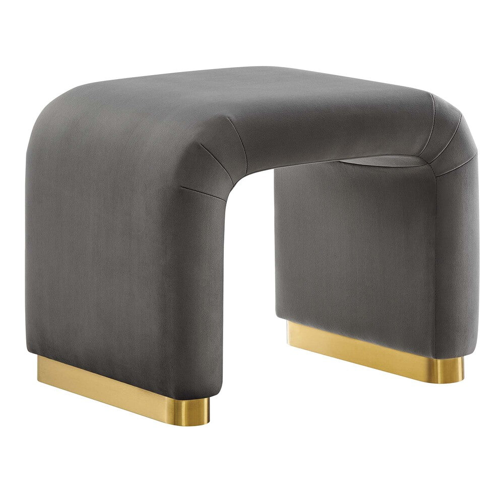 Modway EEI-6733 Koda Performance Velvet Waterfall Stool