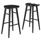 Modway EEI-6740 Saville Backless Wood Bar Stools Set of 2