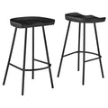 Modway EEI-6741 Concord Backless Wood Counter Stools Set of 2