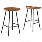 Modway EEI-6741 Concord Backless Wood Counter Stools Set of 2