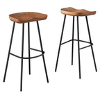 Modway EEI-6742 Concord Backless Wood Bar Stools Set of 2