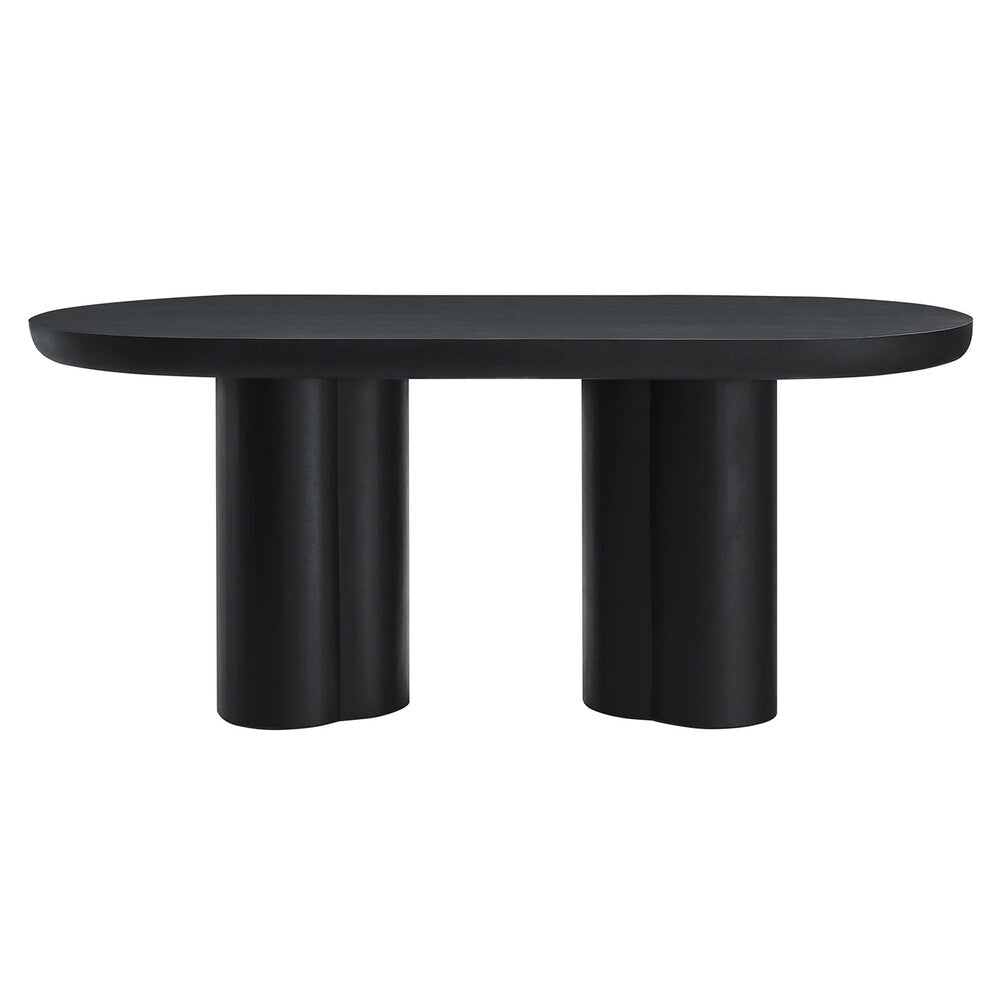 Modway EEI-6764 Caspian 72" Oval Concrete Dining Table