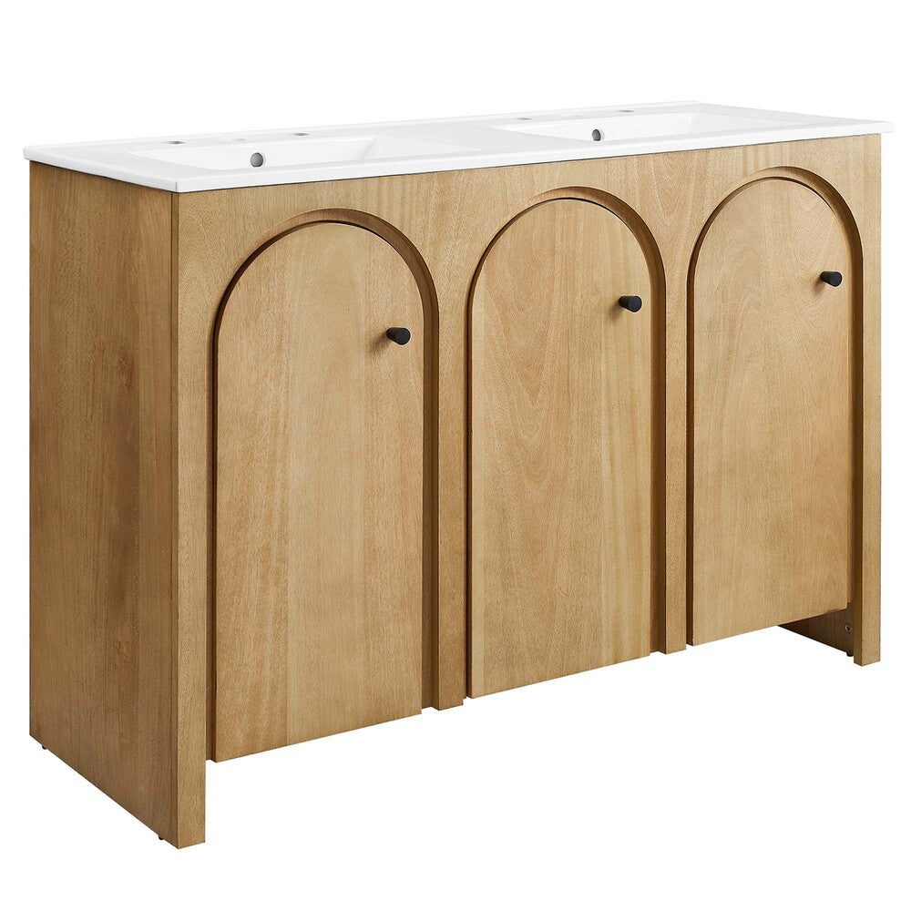 Modway EEI-6792 Appia 48" Double Sink Bathroom Vanity
