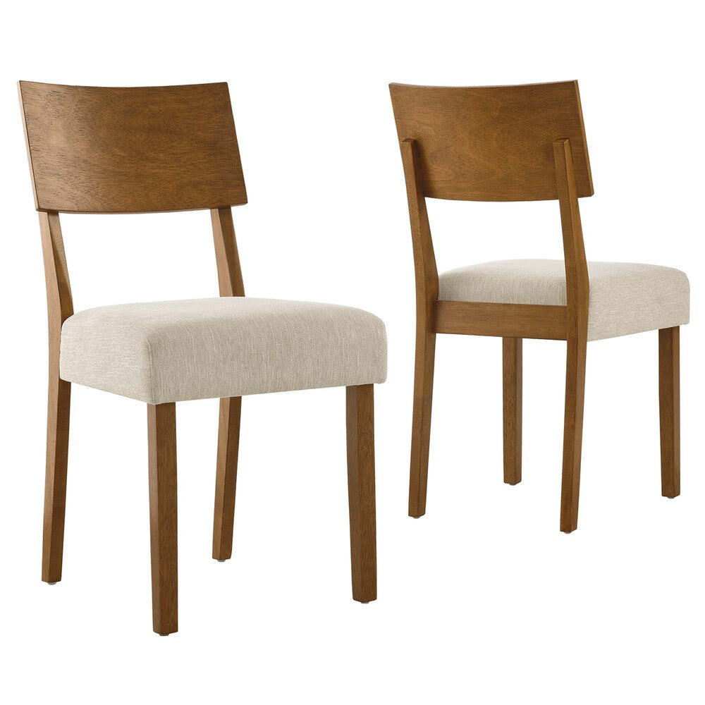 Modway EEI-6804 Pax Wood Dining Side Chairs Set of 2