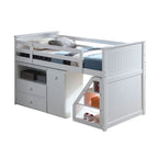 ACME 19405 Wyatt Loft Bed, Chest, Desk & Ladder, White (1Set/5Ctn)