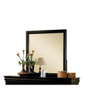 ACME 19504 Louis Philippe III Mirror, Black