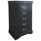 ACME 19506 Louis Philippe III Chest, Black