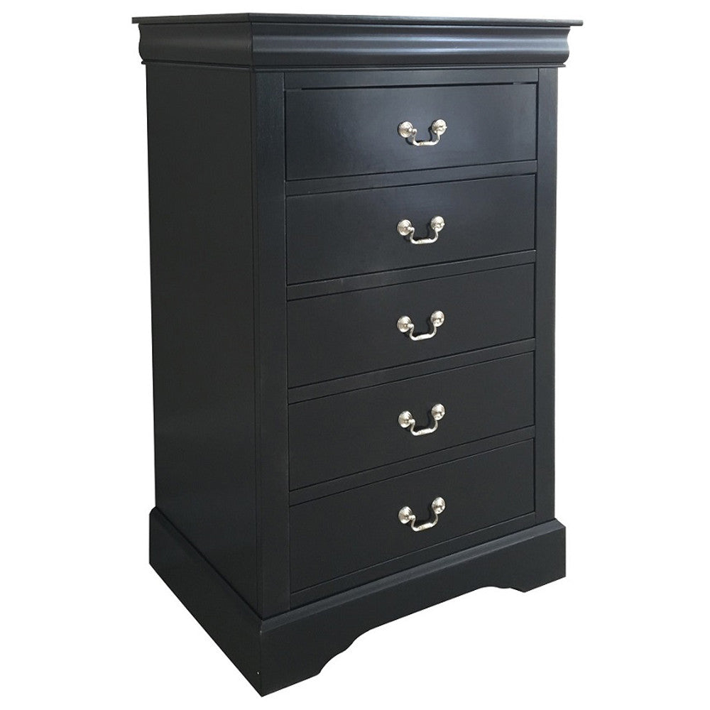 ACME 19506 Louis Philippe III Chest, Black