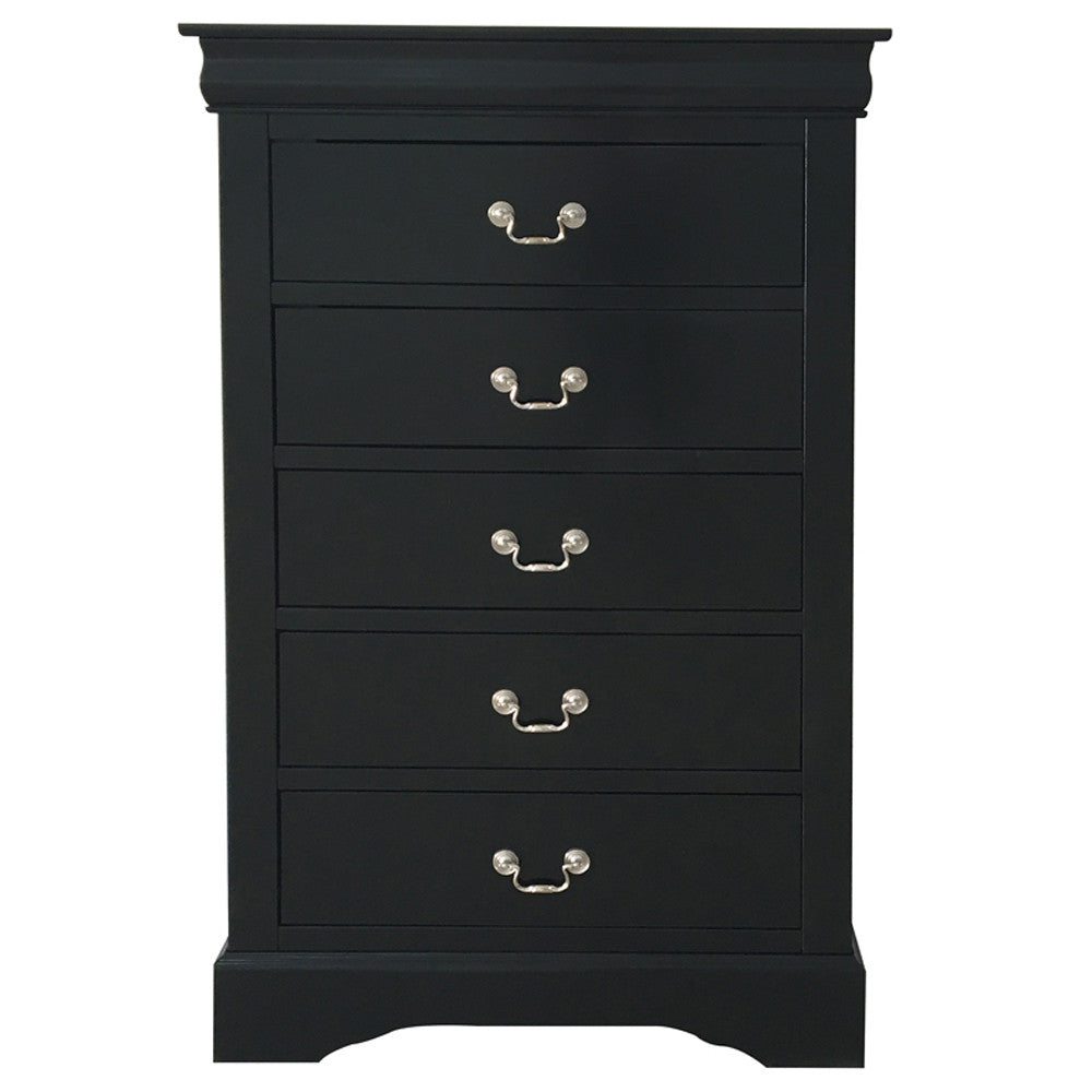 ACME 19506 Louis Philippe III Chest, Black
