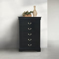 ACME 19506 Louis Philippe III Chest, Black