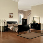 ACME 19506 Louis Philippe III Chest, Black