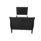 ACME 19508F Louis Philippe III Full Bed, Black (1Set/2Ctn)