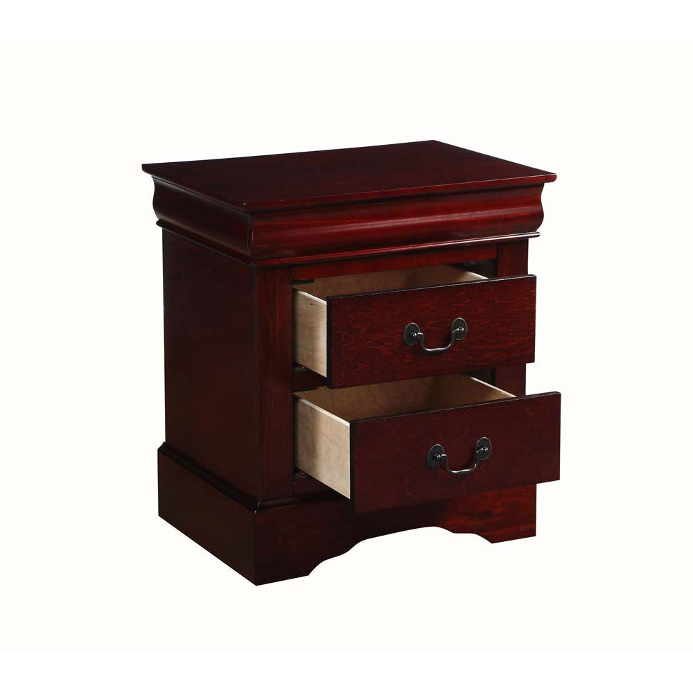 ACME 19523 Louis Philippe III Nightstand, Cherry