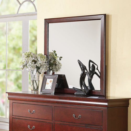 ACME 19524 Louis Philippe III Mirror, Cherry