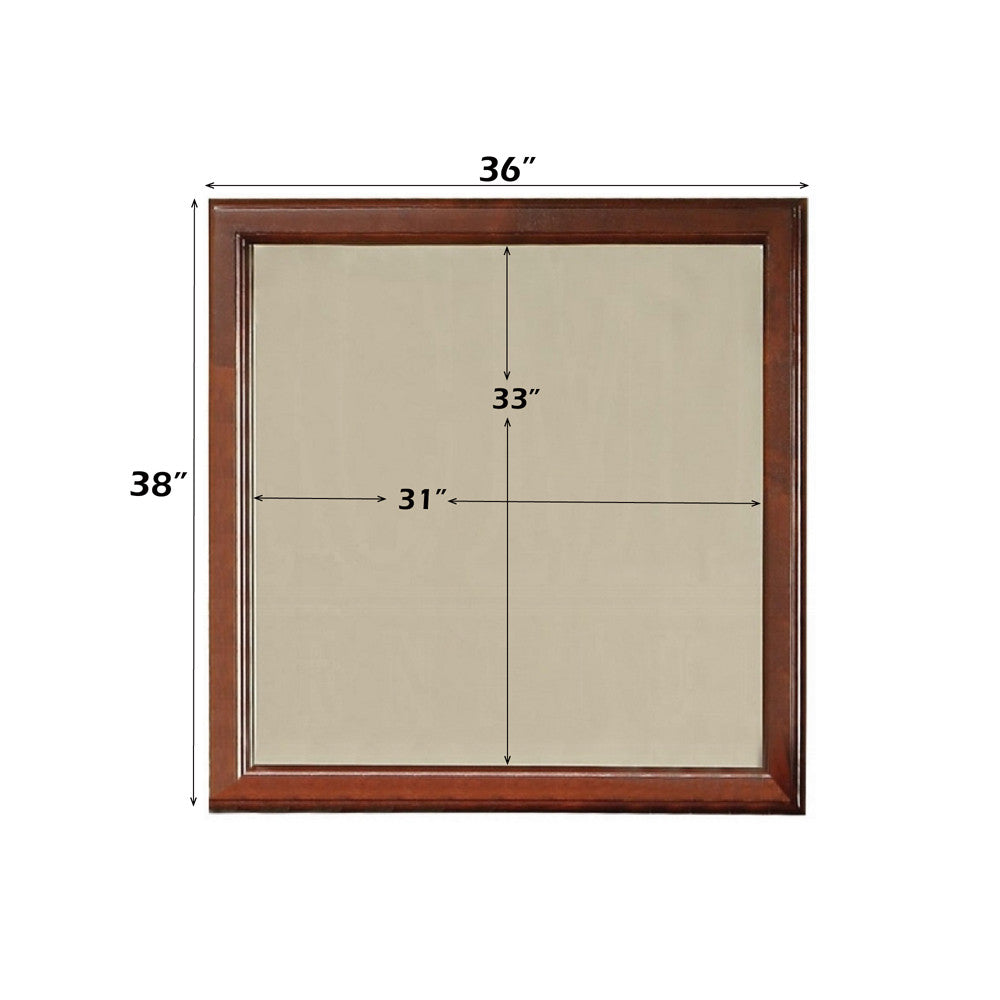 ACME 19524 Louis Philippe III Mirror, Cherry