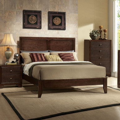 ACME 19567EK Madison Eastern King Bed, Espresso (1Set/2Ctn)