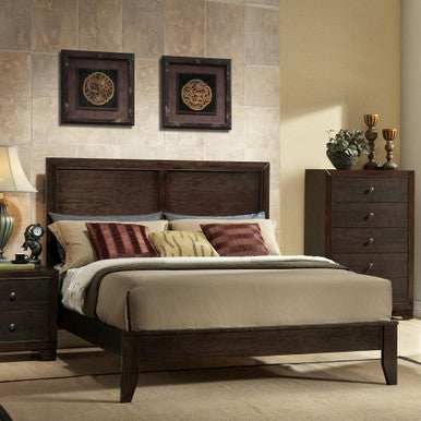 ACME 19570Q Madison Queen Bed, Espresso (1Set/2Ctn)