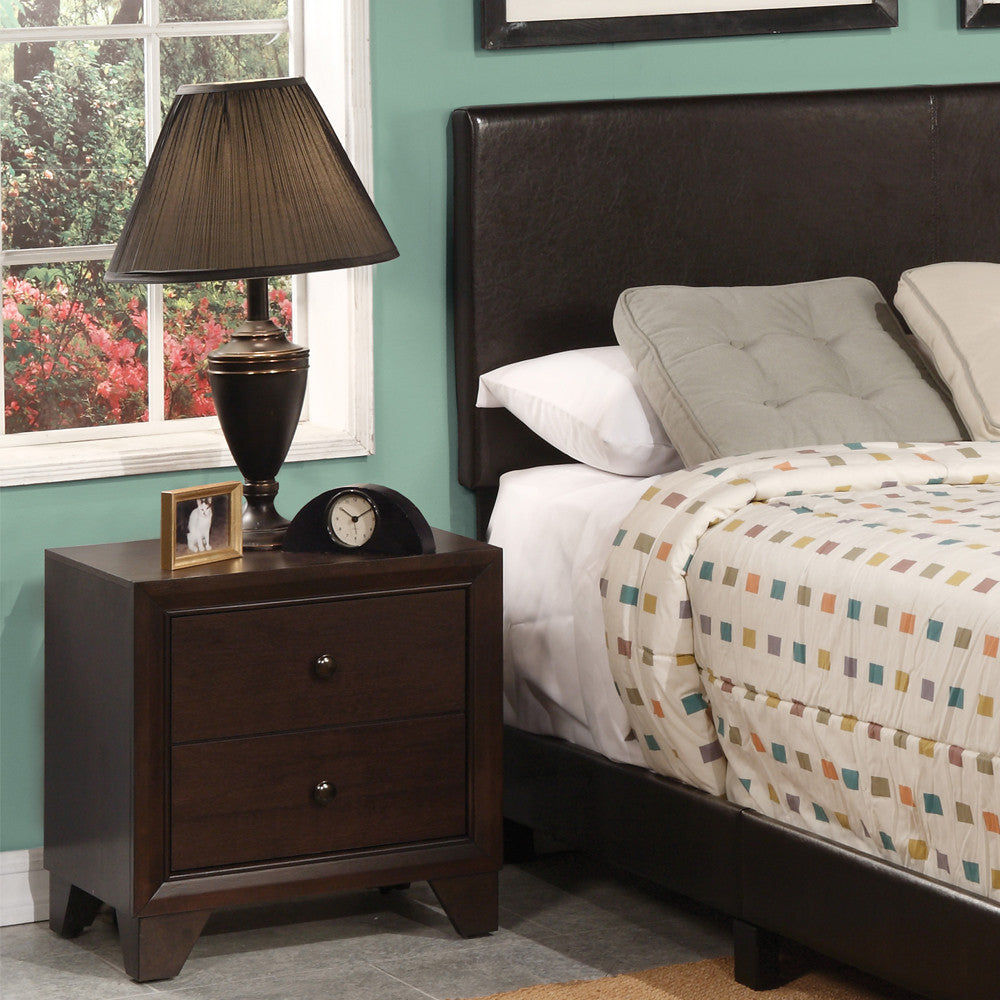 ACME 19573 Madison Nightstand, Espresso