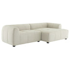 Modway EEI-6869 Liana Right-Facing Upholstered Fabric Modular Sofa with Chaise