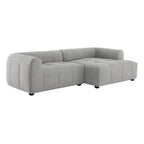 Modway EEI-6869 Liana Right-Facing Upholstered Fabric Modular Sofa with Chaise