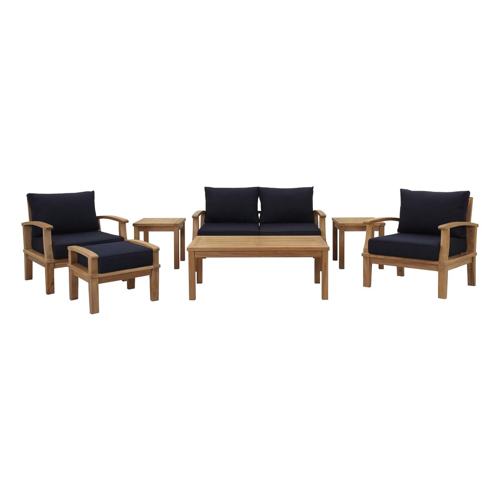 Modway EEI-1486 Marina 7 Piece Outdoor Patio Teak Set